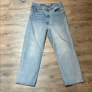 Levi Ribcage Straight Leg High Waist Women's Jeans